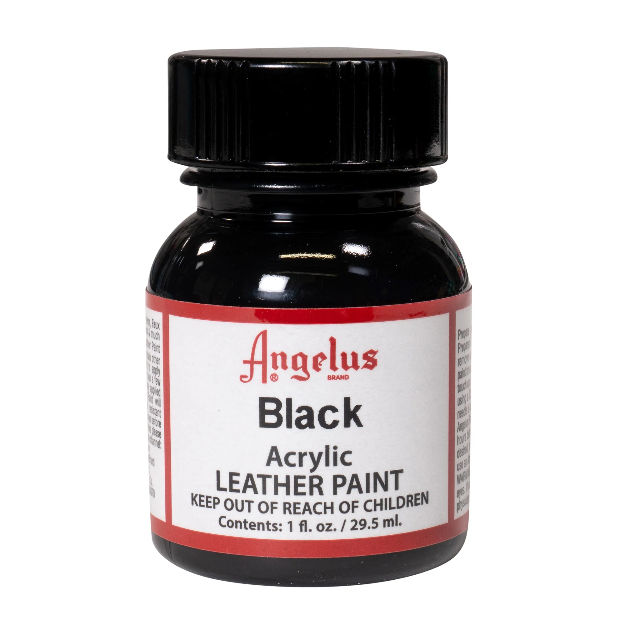 Angelus Leather Paint Black - Image 4