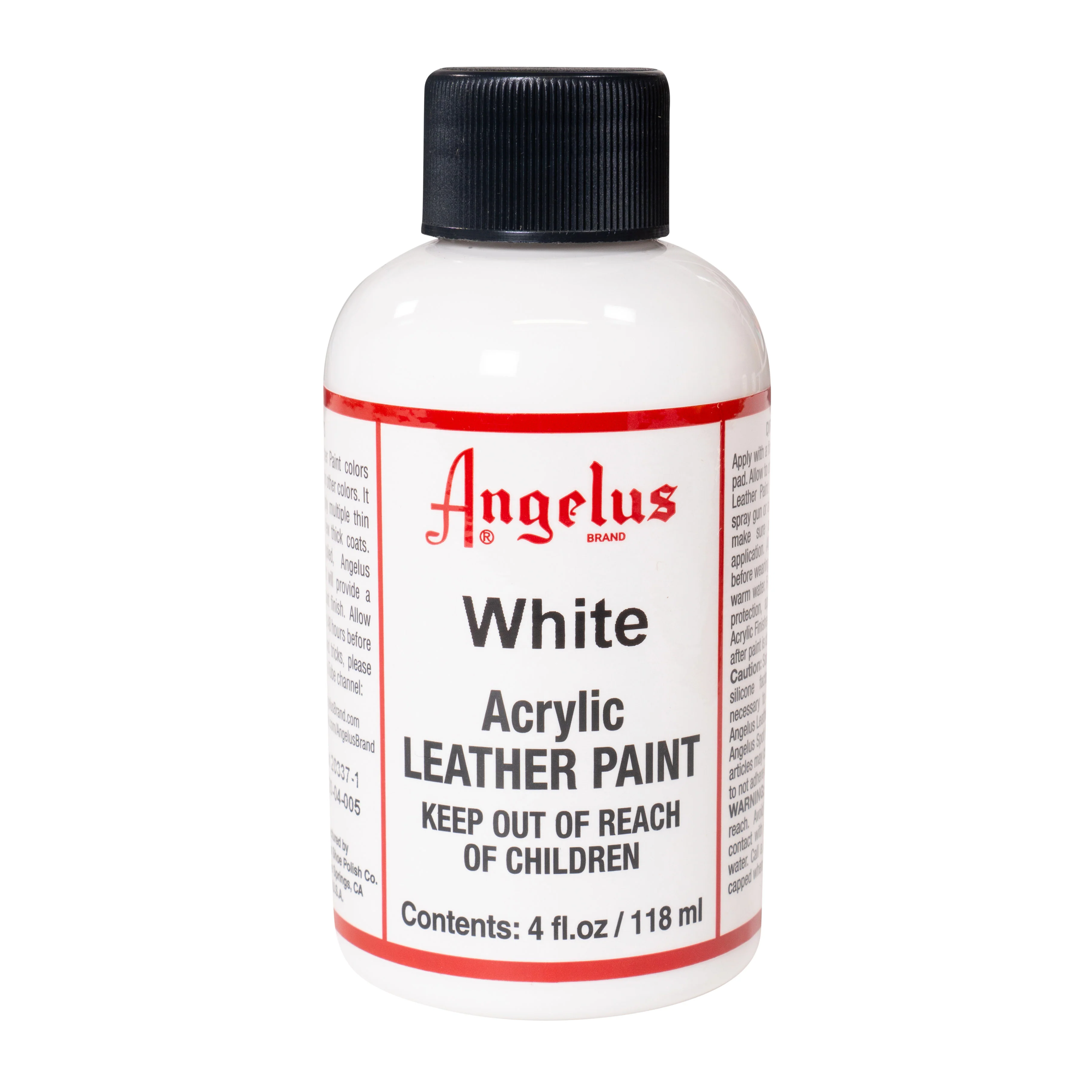 Angelus Leather Paint White - Image 4