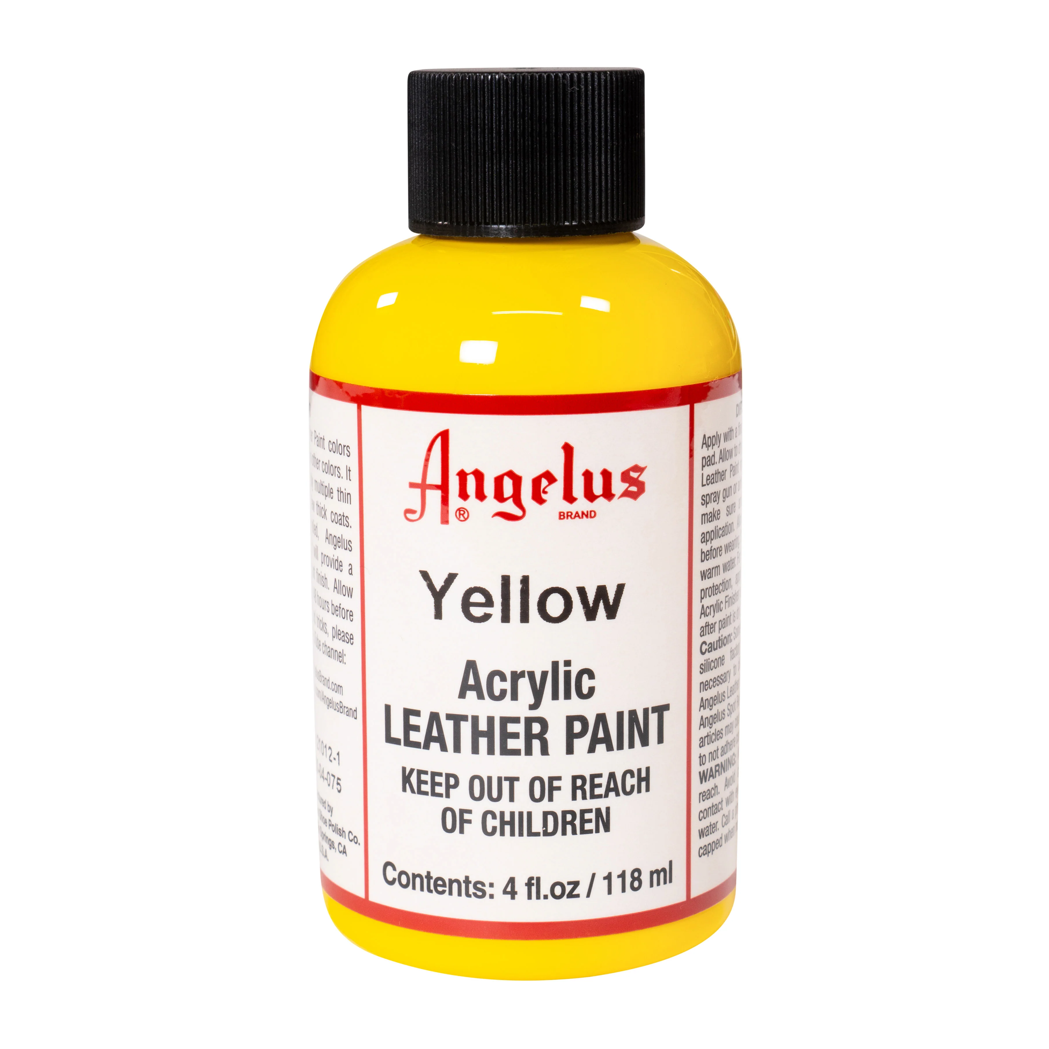 Angelus Leather Paint Yellow - Image 5